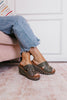 Corky's Black Combo Golden Hour Wedges