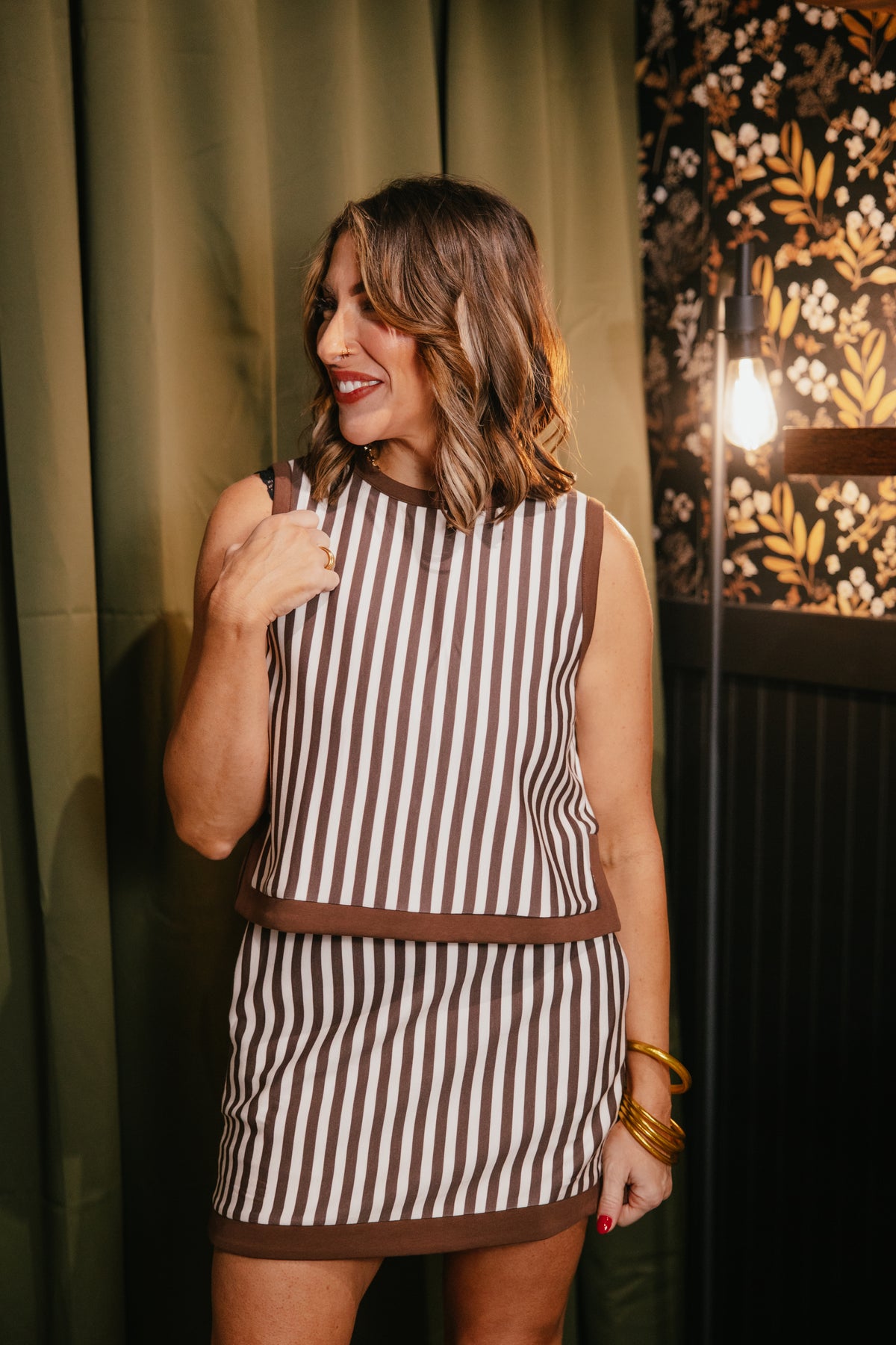 Mod Moment Top In Brown