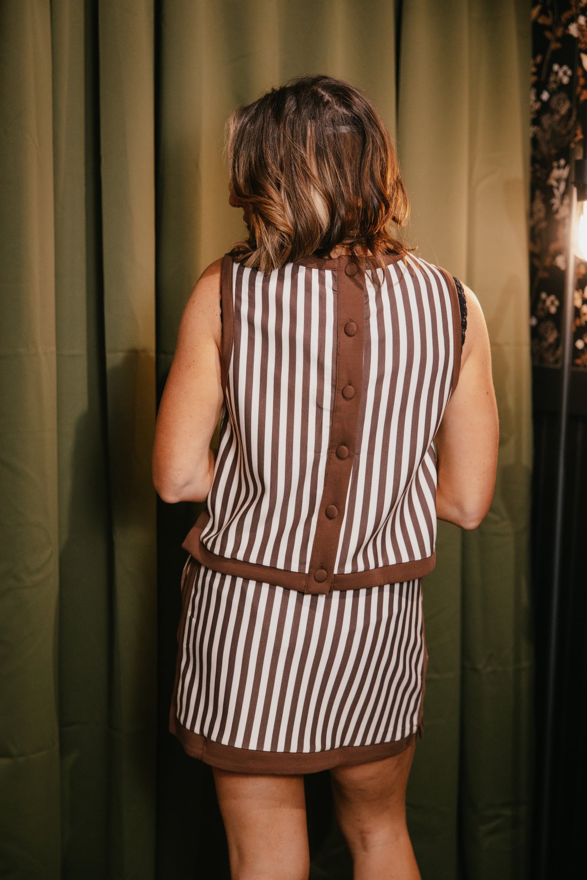 Mod Moment Skirt In Brown