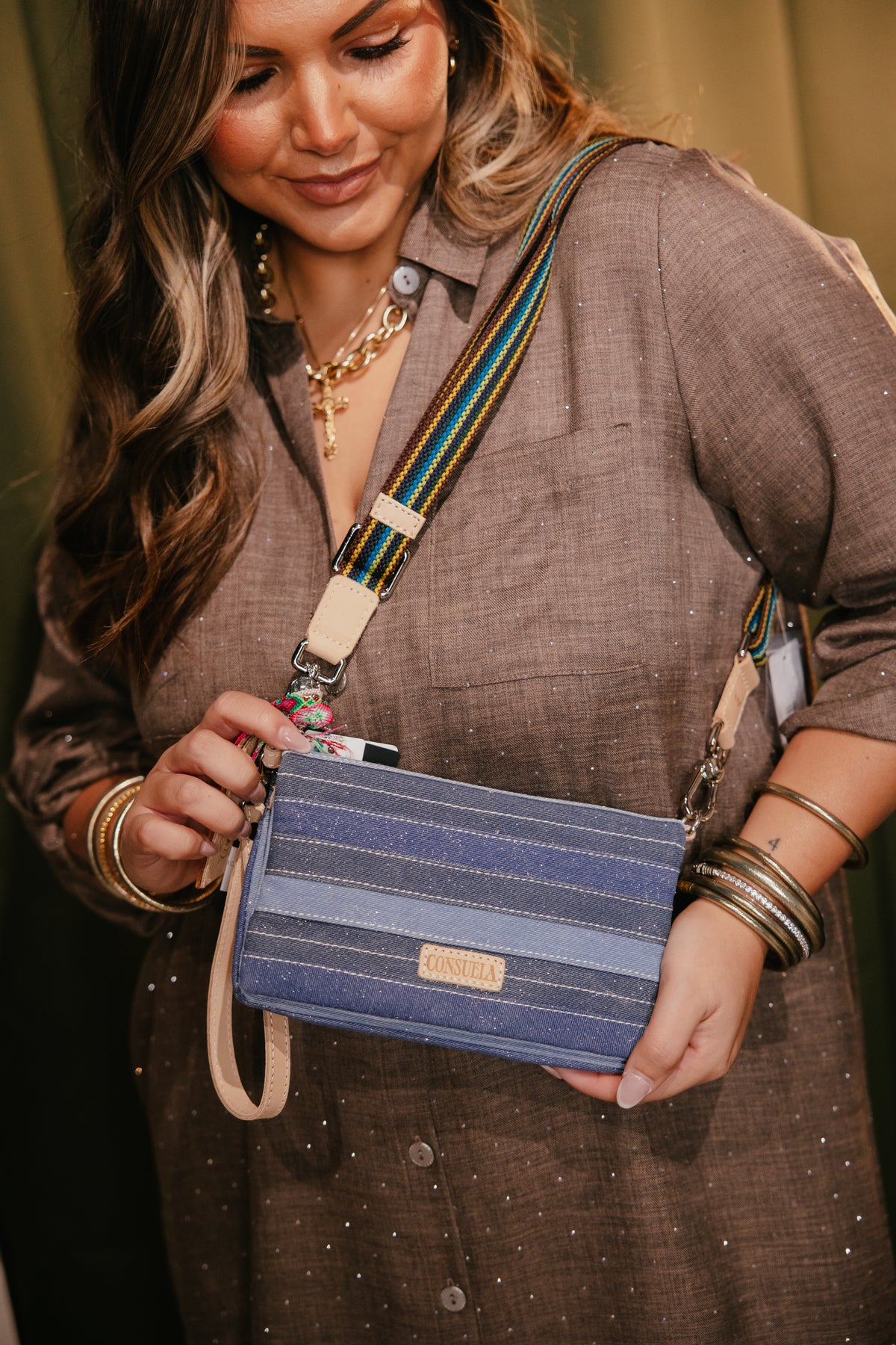 Uptown Crossbody In Royal