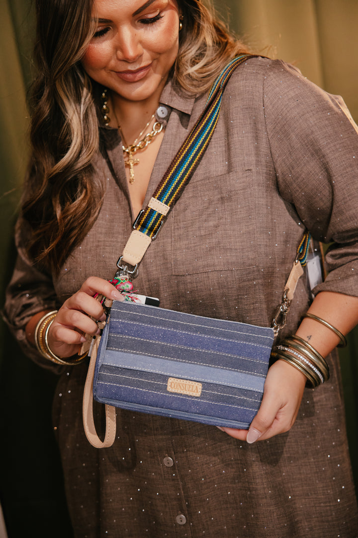 Uptown Crossbody In Royal