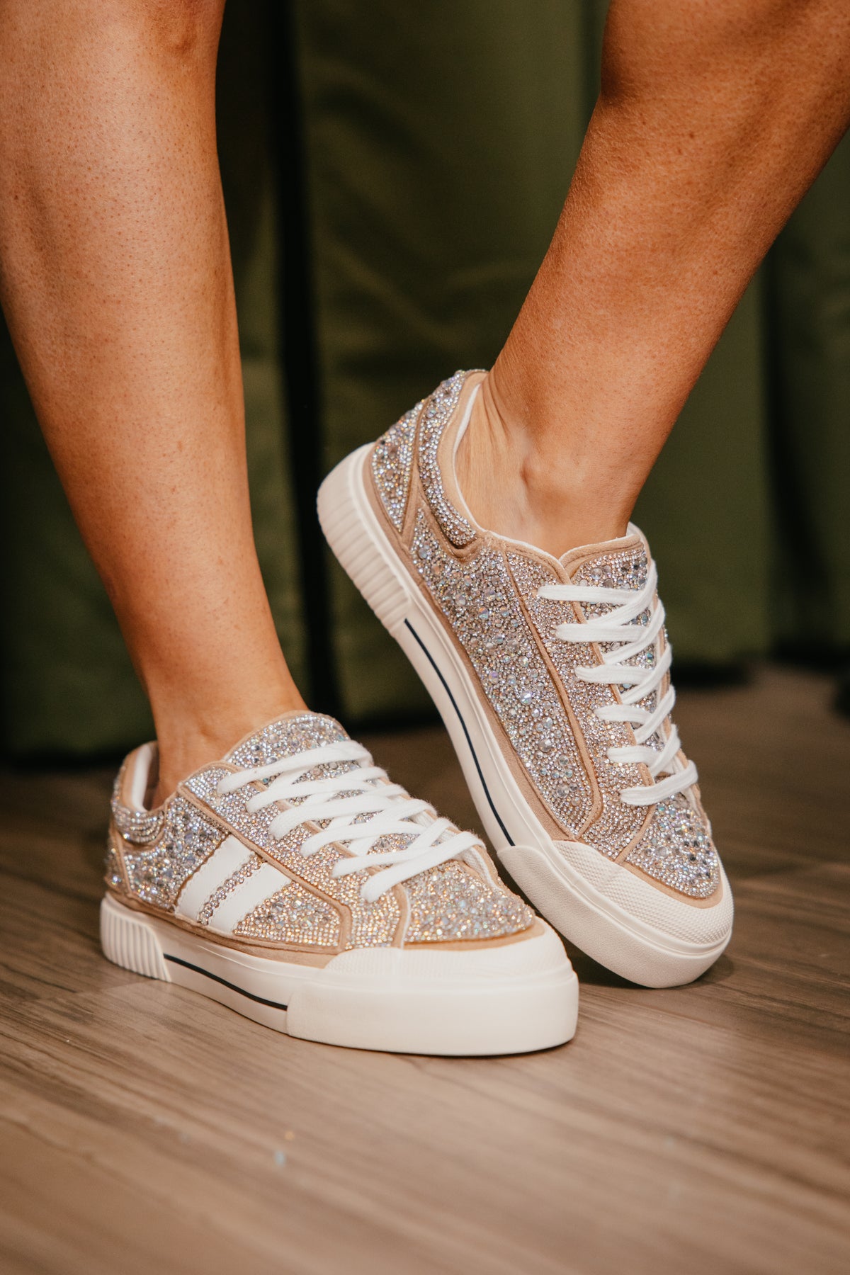 Corky's Rhinestone That's Her Sneakers