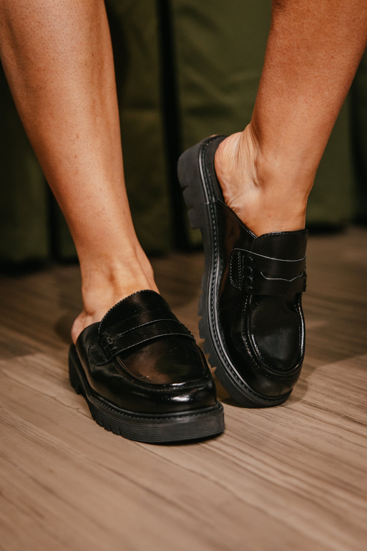 Corky's Black Get Lucky Shoes
