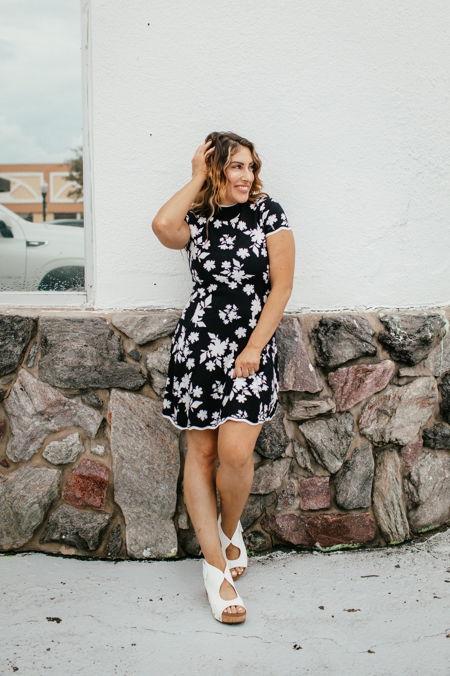 Bloom Fit & Flare Dress