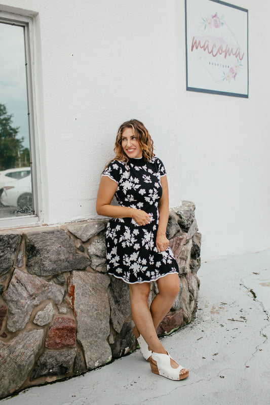 Bloom Fit & Flare Dress