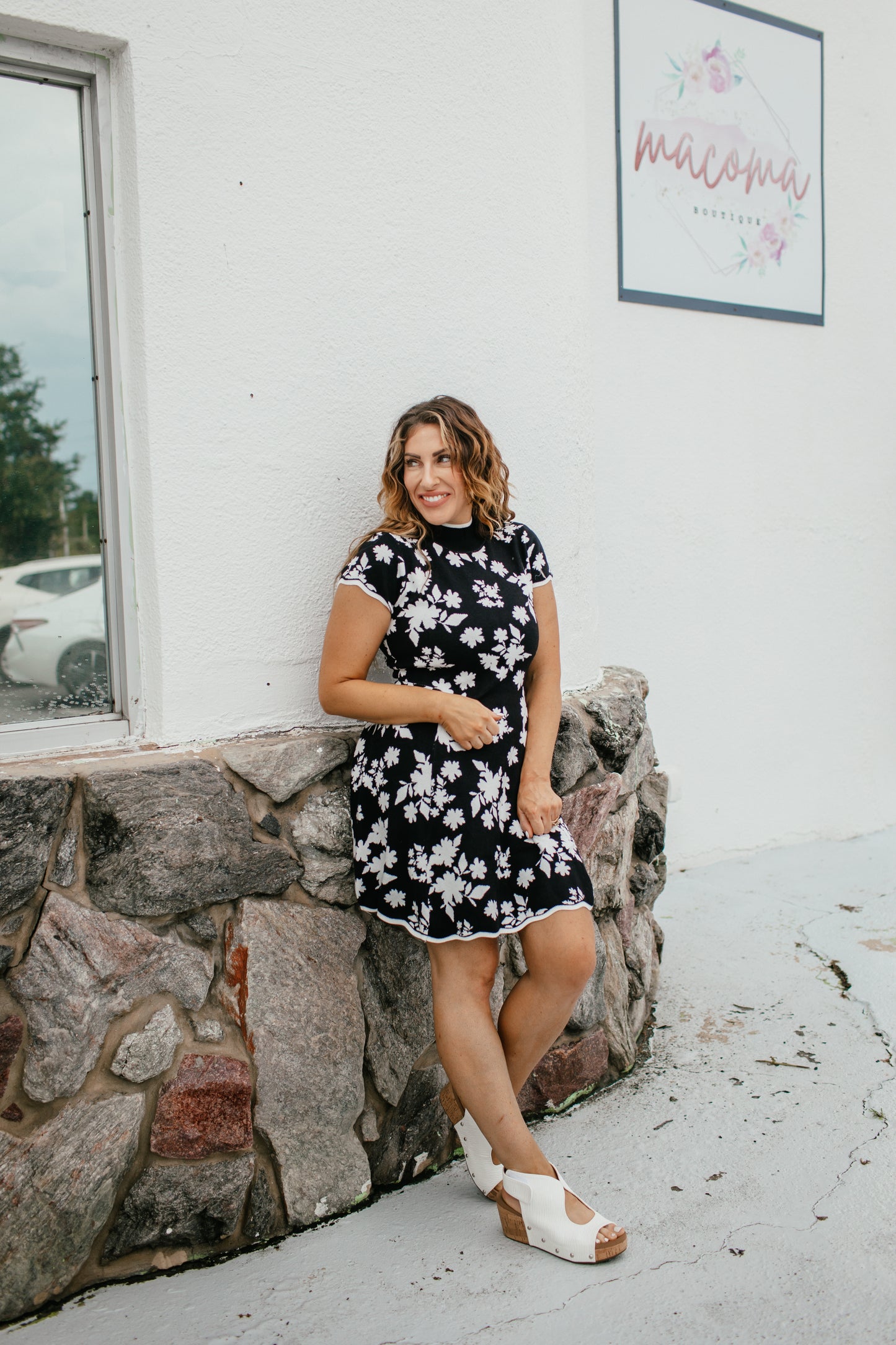Bloom Fit & Flare Dress