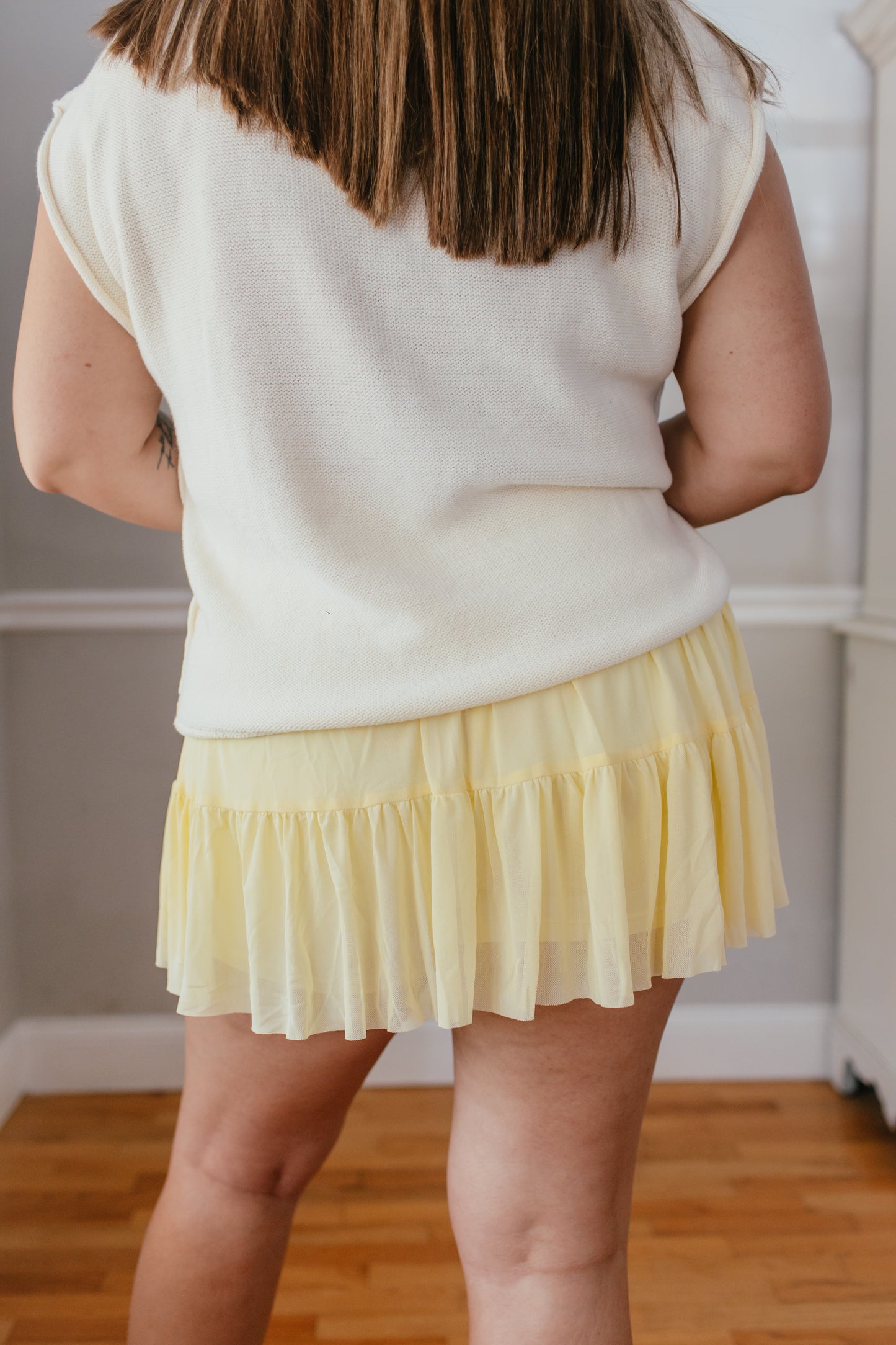 Pretty Little Thing Skirt In Yellow