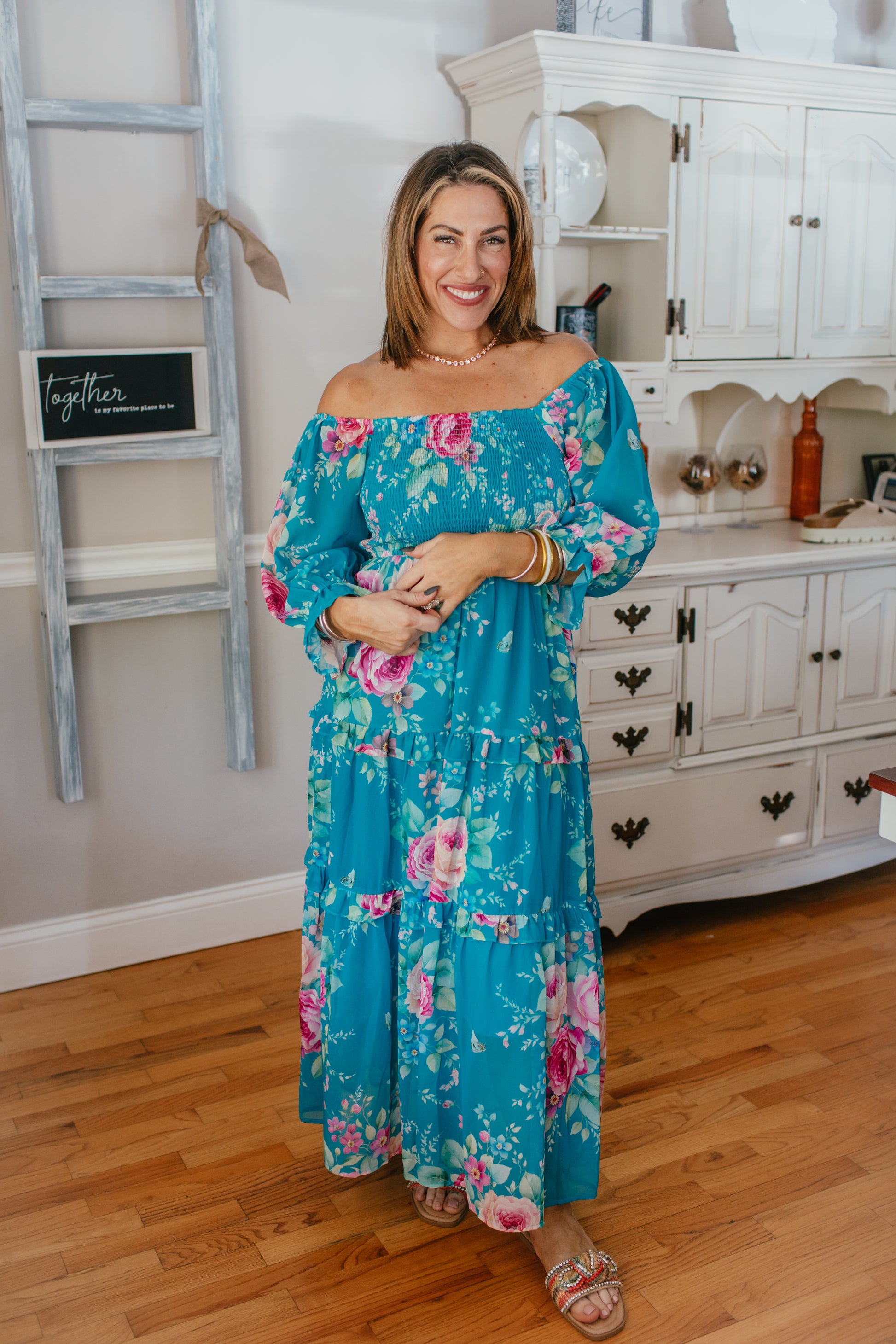 Bluebell Smocked Dress - Reg & Curvy