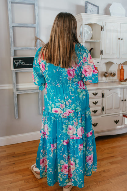 Bluebell Smocked Dress - Reg & Curvy