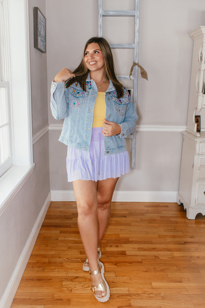 Jewel Box Denim Jacket - Reg & Curvy