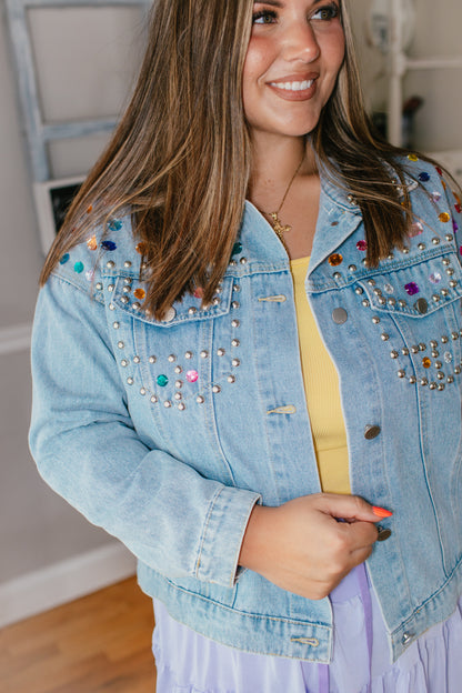 Jewel Box Denim Jacket - Reg & Curvy