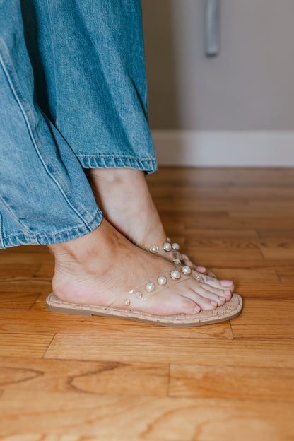 Corky's Clear Jump In Sandals