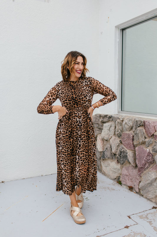 Wild as the Wind Dress - Reg/Curvy