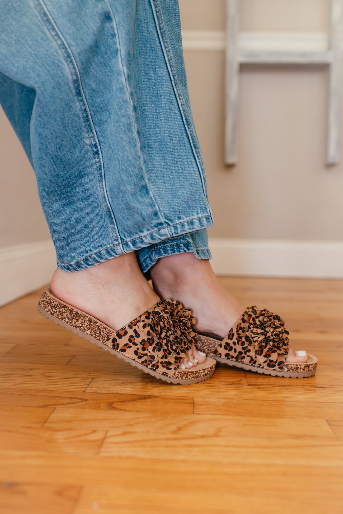 Corky's Leopard Wild Child Sandals