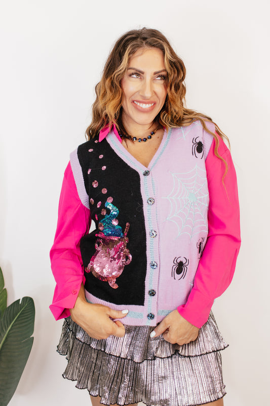 Feelin' Witchy Sweater Vest - Reg & Curvy