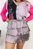 Glimmer And Shine Skort In Silver - Reg & Curvy