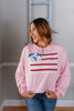 Bowtastic Flag Sweatshirt - FINAL SALE