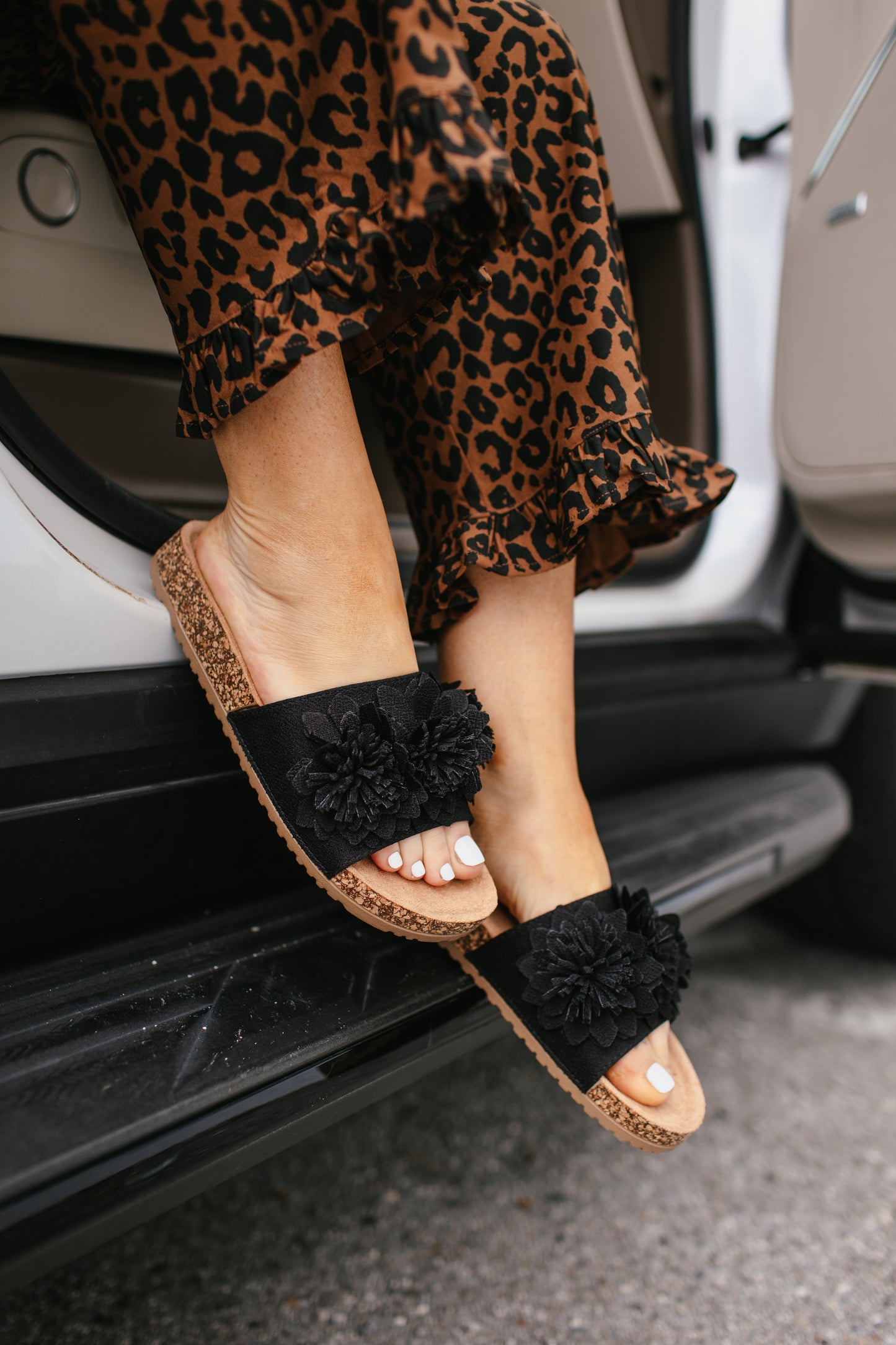 Corky's Black Wild Child Sandals