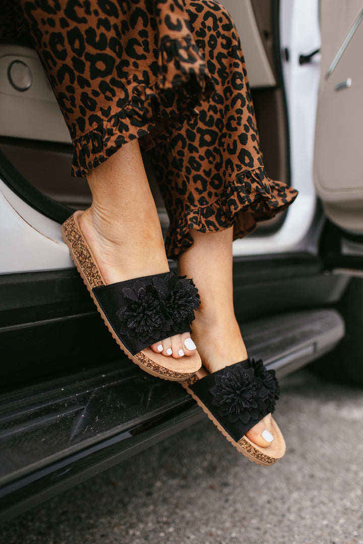 Corky's Black Wild Child Sandals