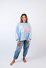 USA Patches and Pearls Top in Blue