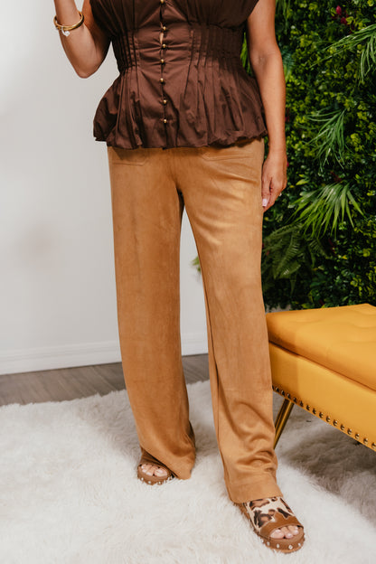 Suede Society Pants