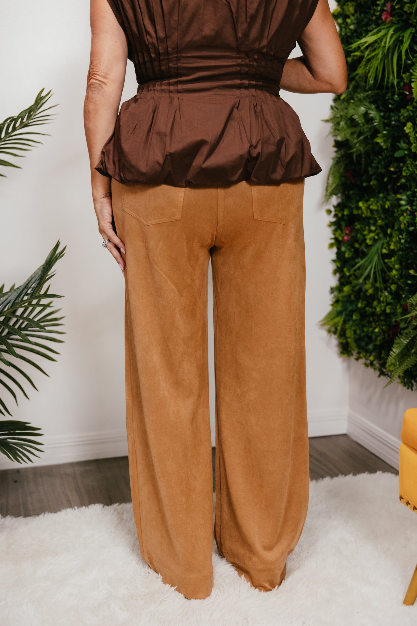 Suede Society Pants
