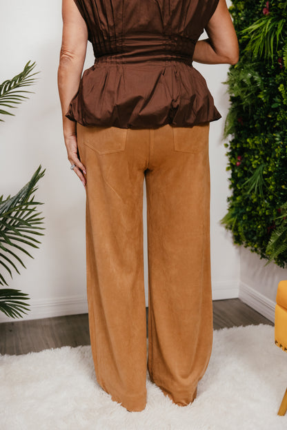 Suede Society Pants