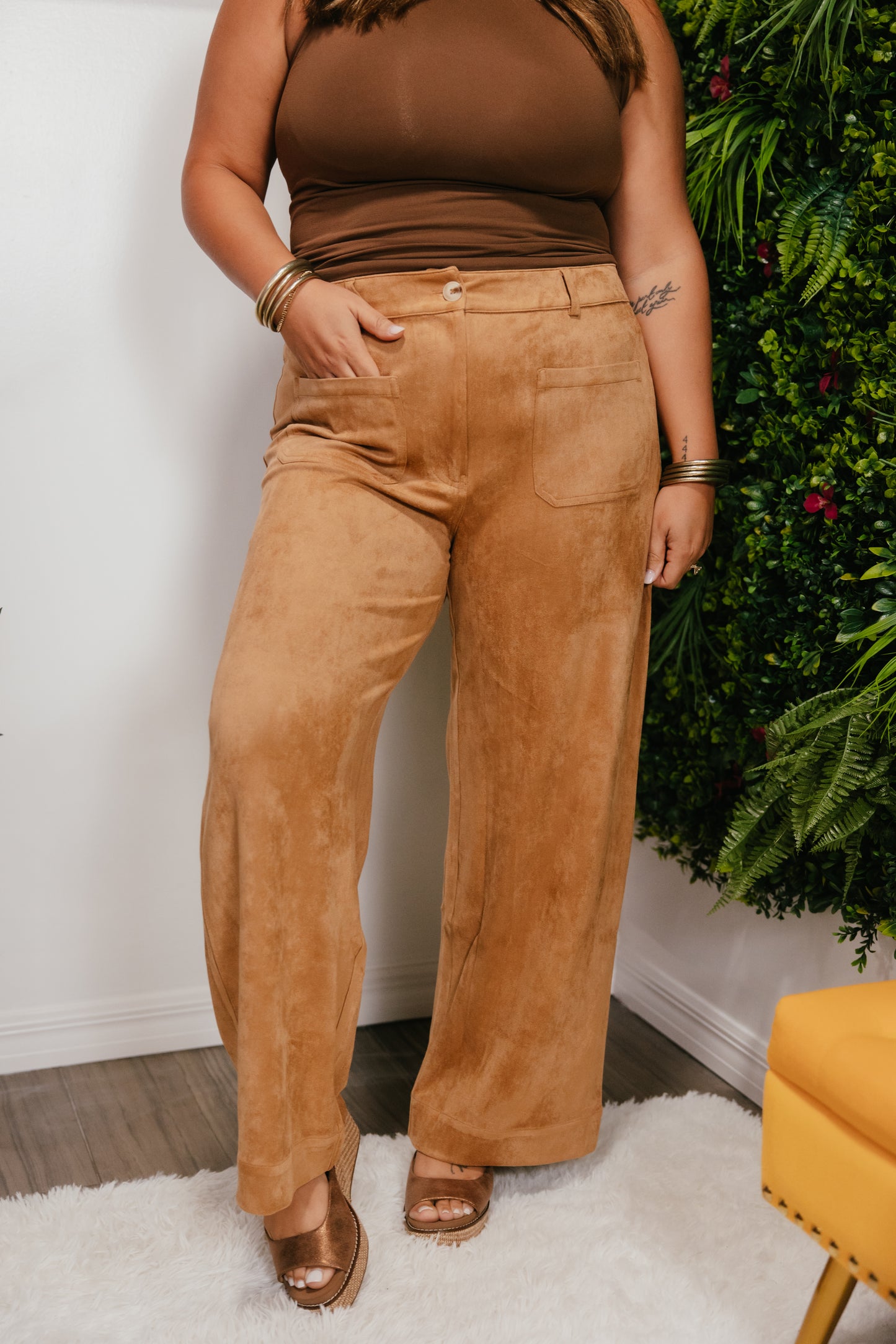Suede Society Pants