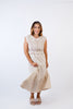 Cream Spun Maxi Dress - Reg/Curvy