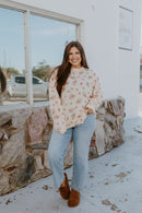 The Sierra Pullover in Butter Yellow Floral - Reg & Curvy