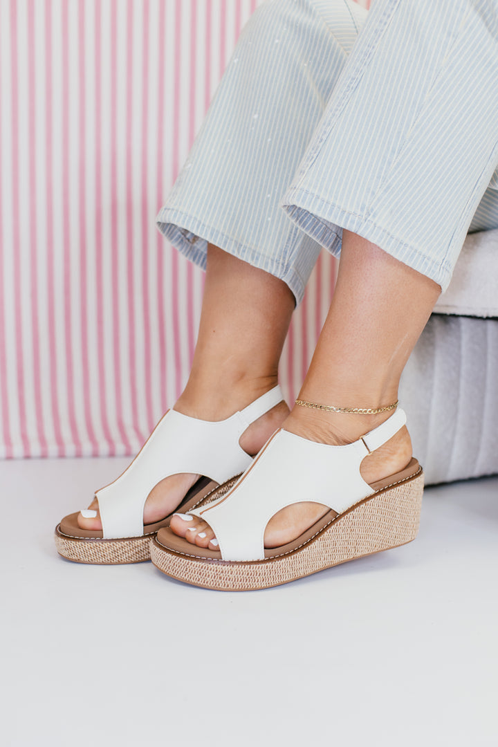 Corky's Ivory 2 Carley Sandals