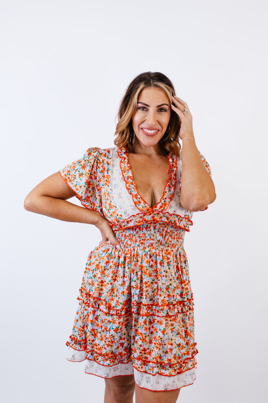 Twirls & Ruffles Dress