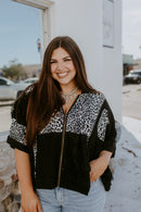 Fierce & Feminine Zip Jacket