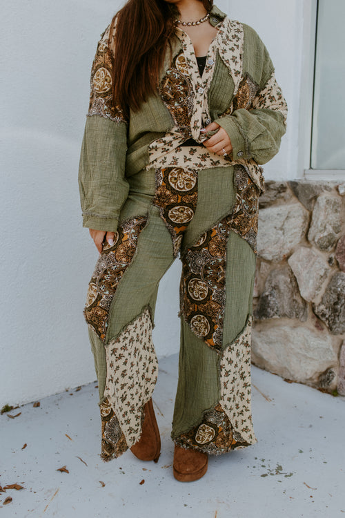 Gypsy Garden Patchwork Pants