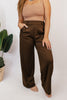Elevate Everyday Pants In Brown - Reg & Curvy