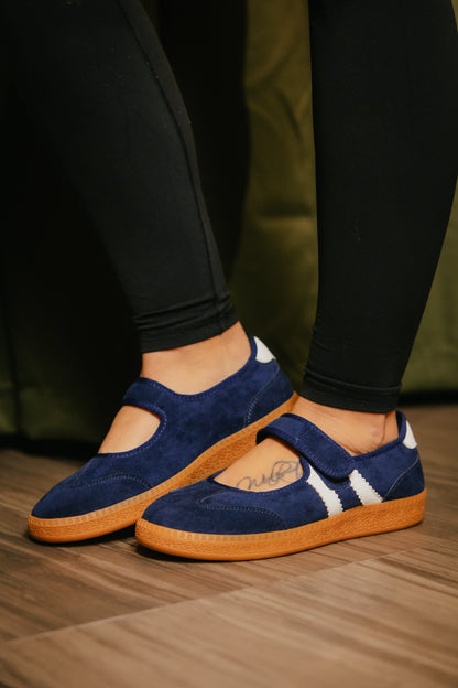 Corky's Navy Calm Down Sneakers