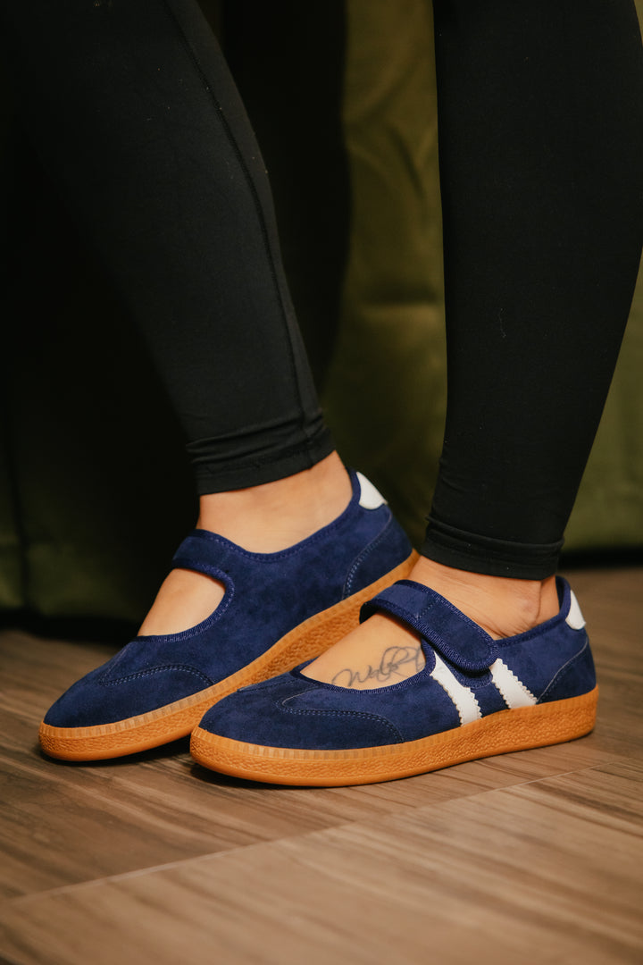 Corky's Navy Calm Down Sneakers