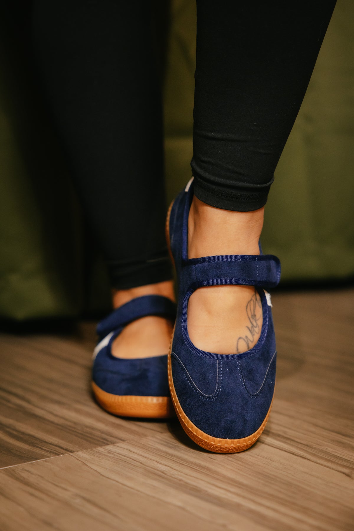 Corky's Navy Calm Down Sneakers