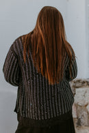 Girls Night Out Cardigan In Black