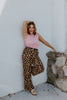 Add To Cart Pants In Leopard - Reg & Curvy