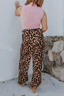 Add To Cart Pants In Leopard - Reg & Curvy