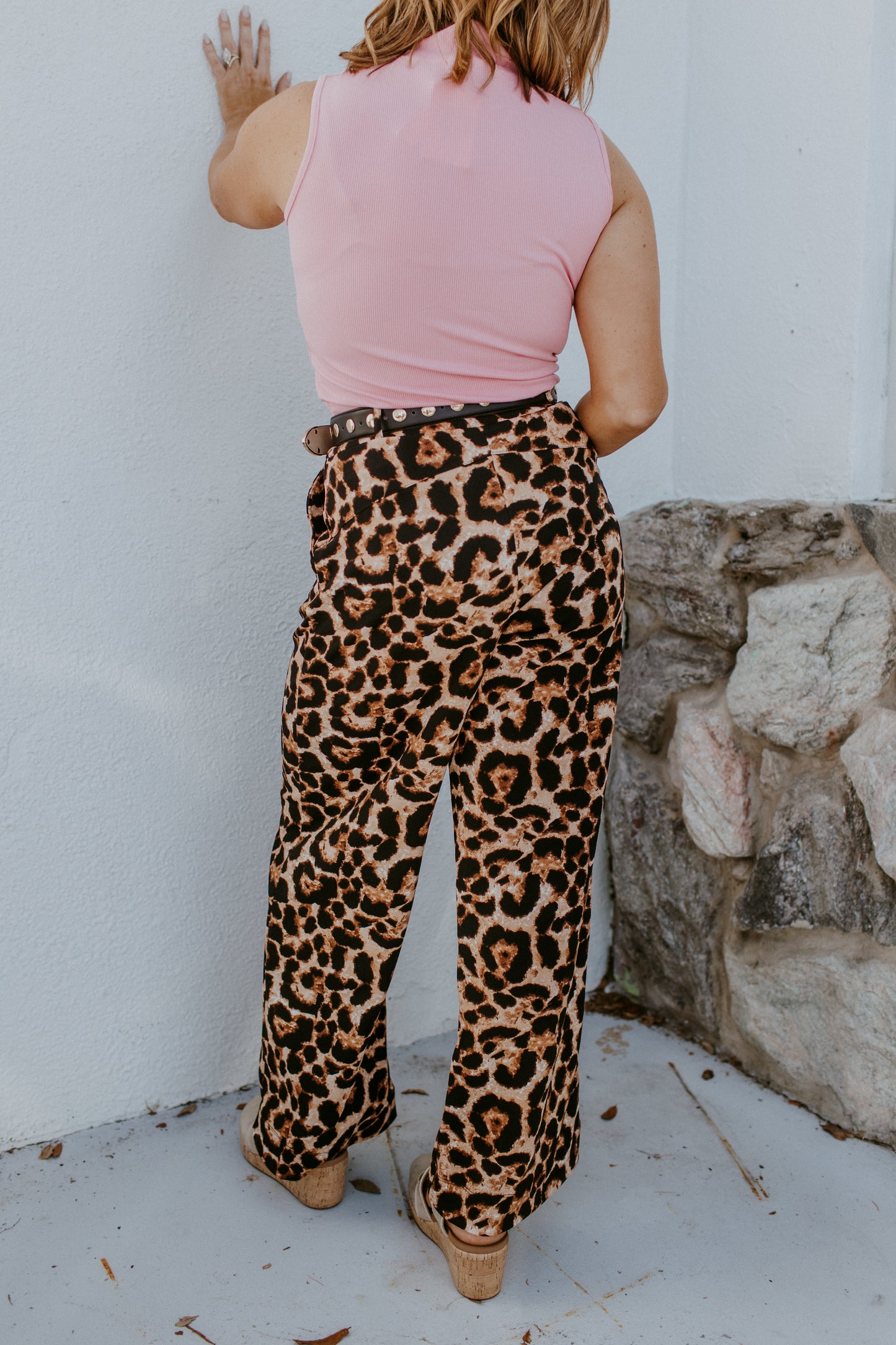 Add To Cart Pants In Leopard - Reg & Curvy