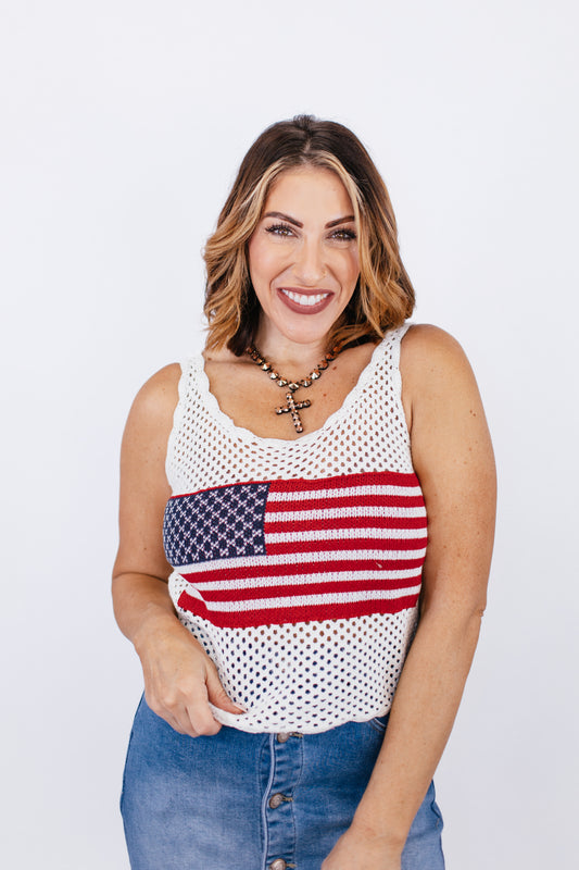Stars and Stitches Tank Top