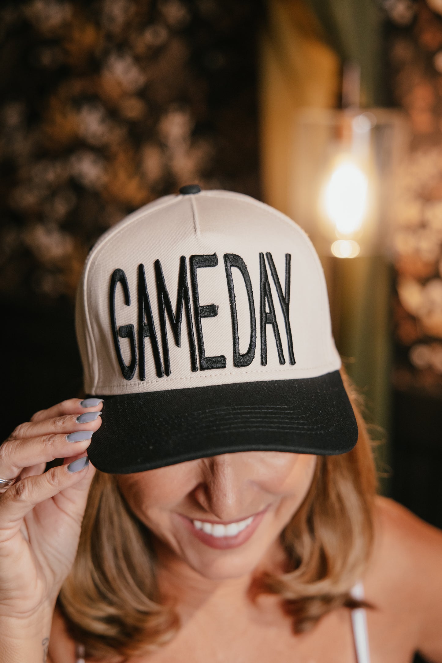 Game Day Patch Graphic Trucker Hat - FINAL SALE