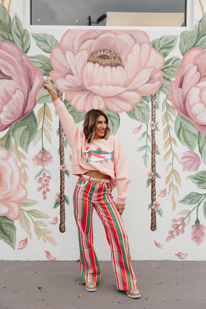 Candy Stripe Denim