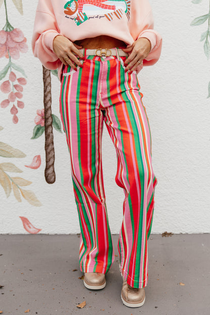 Candy Stripe Denim