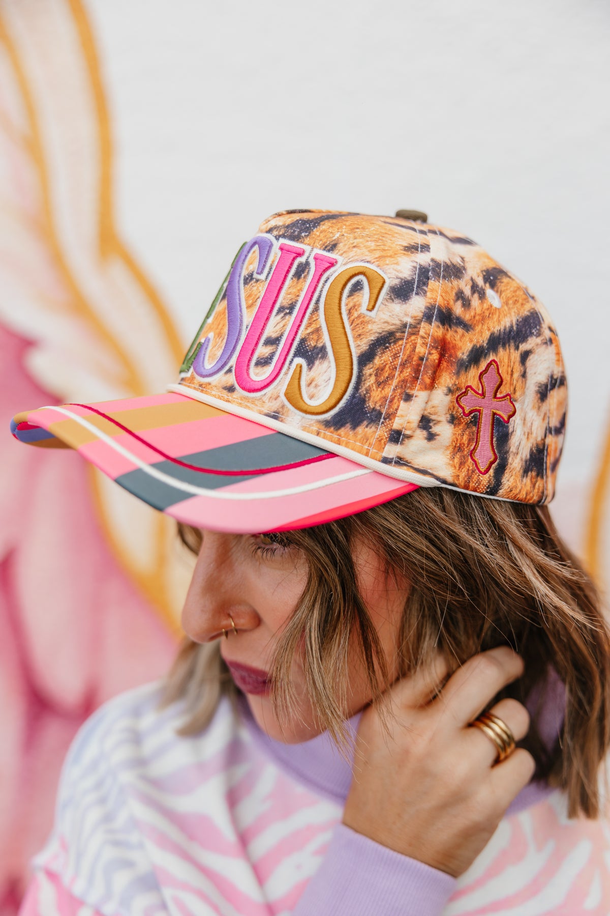 Tiger Stripe Jesus Hat
