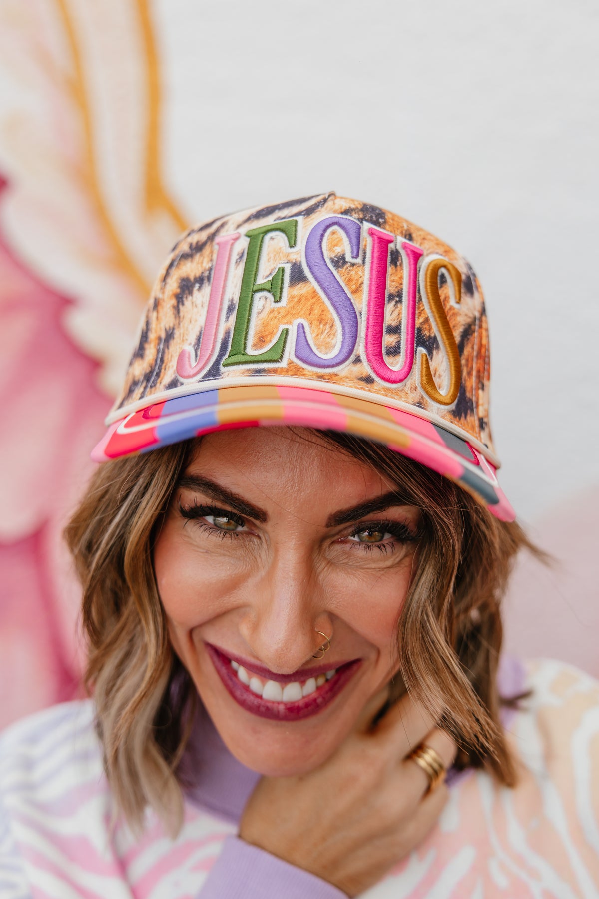Tiger Stripe Jesus Hat