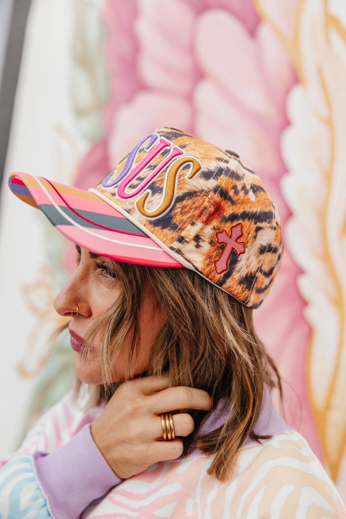 Tiger Stripe Jesus Hat