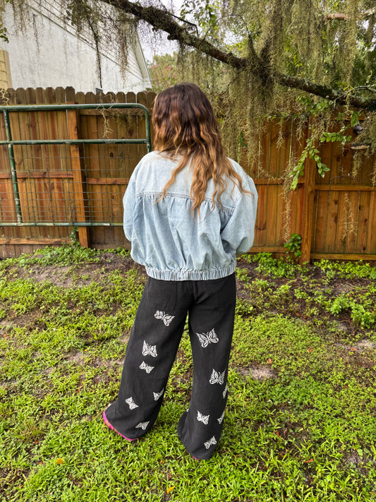 Glow-Up Denim Jacket